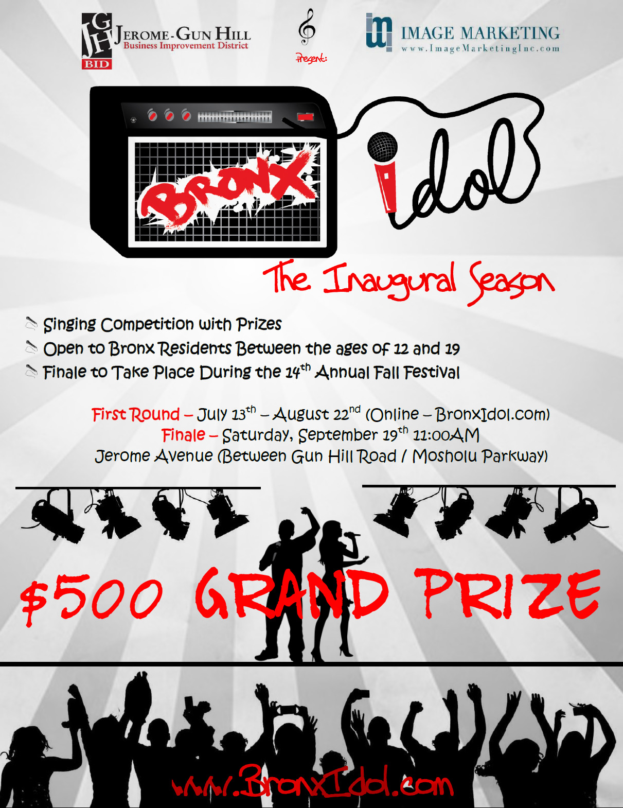 Bronx Idol Grand Prize